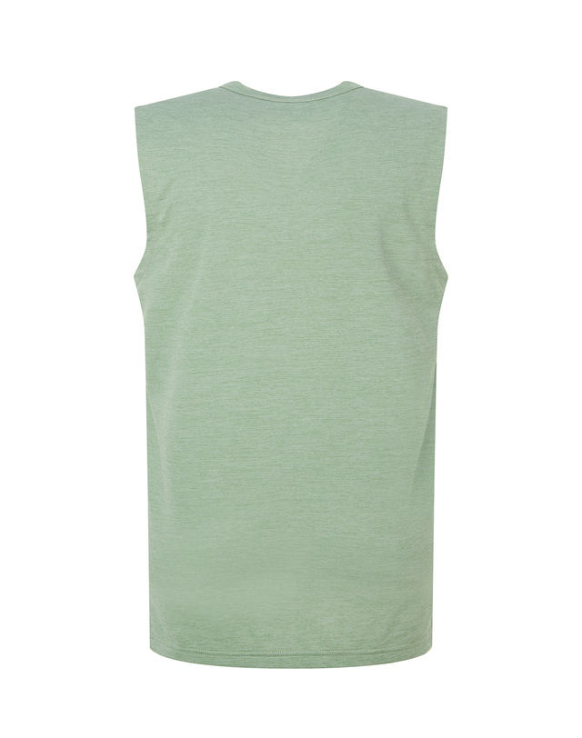 티톤 브로스 Vapor Non Sleeve 초록 착용컷