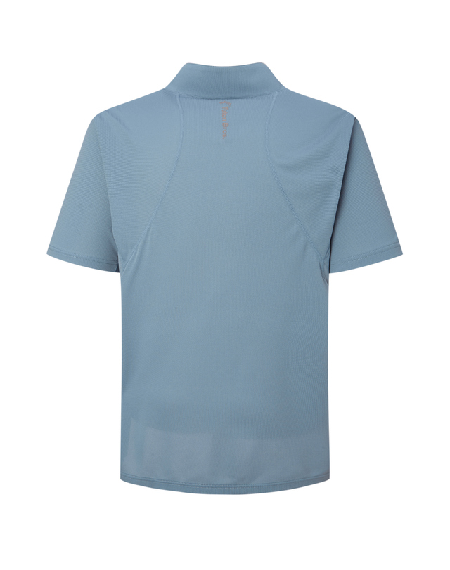티톤 브로스 PPP HALFZIP S/S 밝은 블루 착용컷