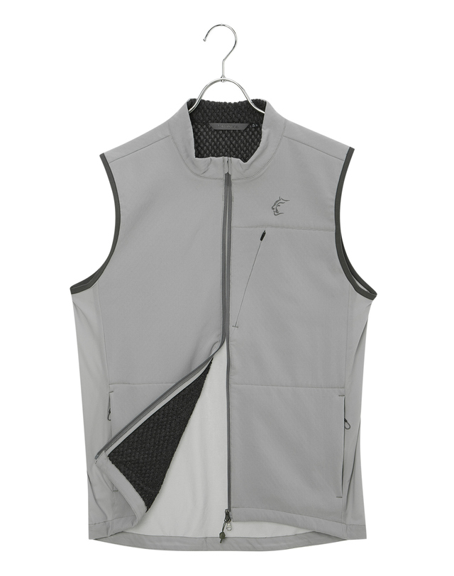 티톤 브로스 Scrambling Octa Vest 그레이 착용컷