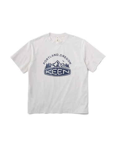 HARVEST TECH TEE ARCH LOGO (LIGHT BEIGE)