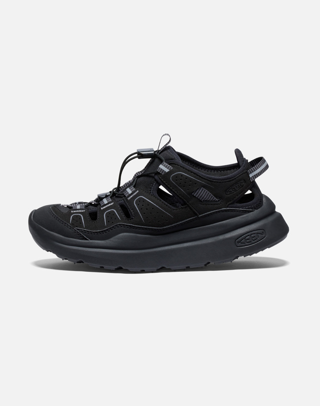 킨 [WK450 SANDAL] 블랙 여성 워킹화 착용컷