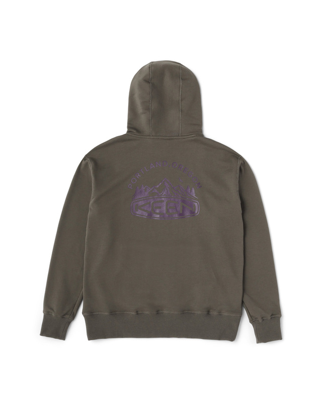 킨 HARVEST TECH POCKET HOODIE 진한 연두 착용컷