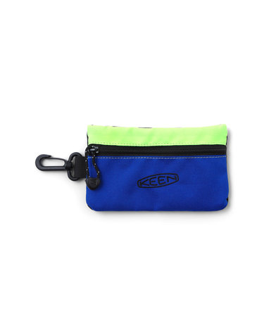 HARVEST MATERIAL LONG CARD HOLDER (LIME/BLUE)