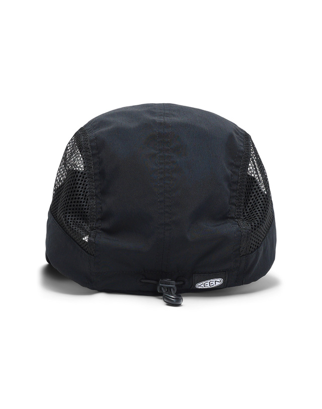 킨 NYLON LONG BILL CAP (BLACK) 블랙 착용컷
