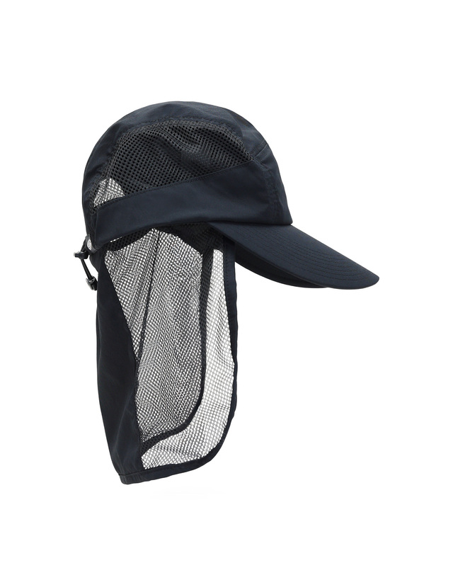 킨 NYLON LONG BILL CAP (BLACK) 블랙 착용컷