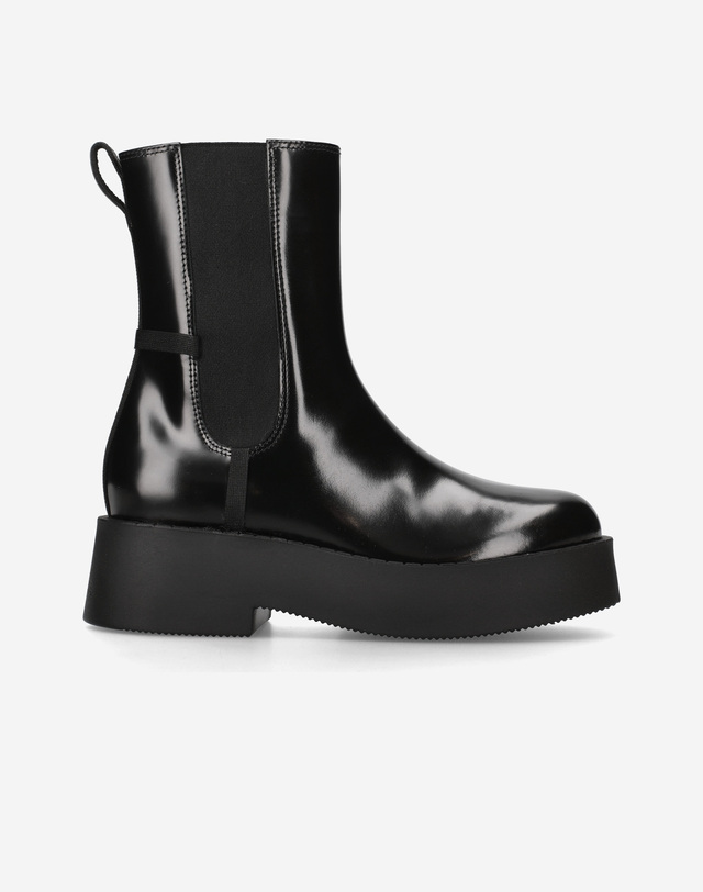 프리미아타 [BOOTS] 블랙 여성 BOOTS 부츠 착용컷