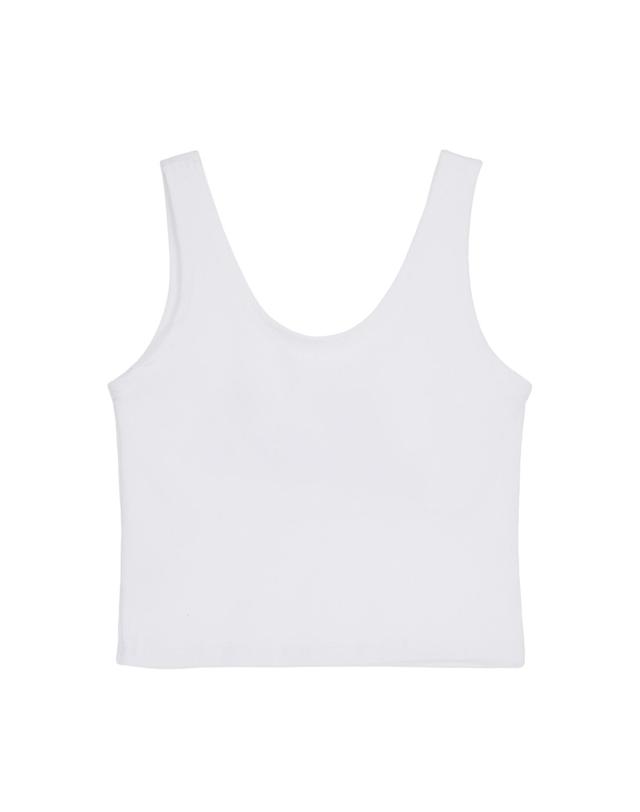 엠오엠씨 METS CROP TOP IV 엠오엠씨 아이보리 착용컷
