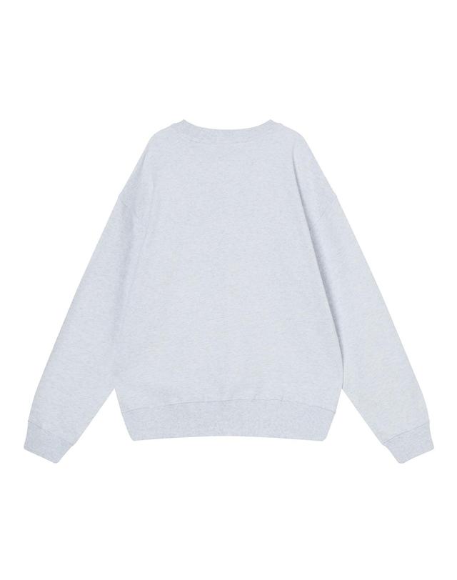 핸즈인더포켓 핸즈 인 더 포켓 [토이스토리] AILENS GRAPHIC SWEATSHIRTS_WHITE MELANGE 밝은 그레이 착용컷