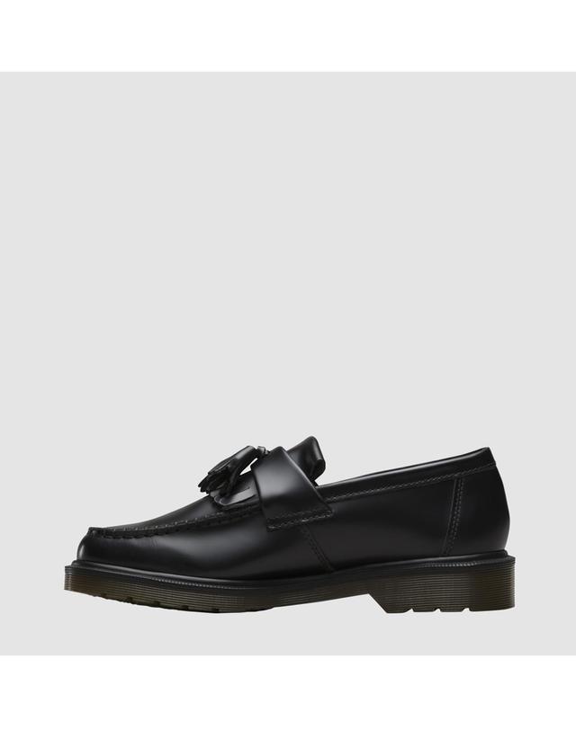 닥터마틴 [DR.MARTENS] Adrian Tassle Loafer BLACK POLISHED SMOOTH 블랙 착용컷