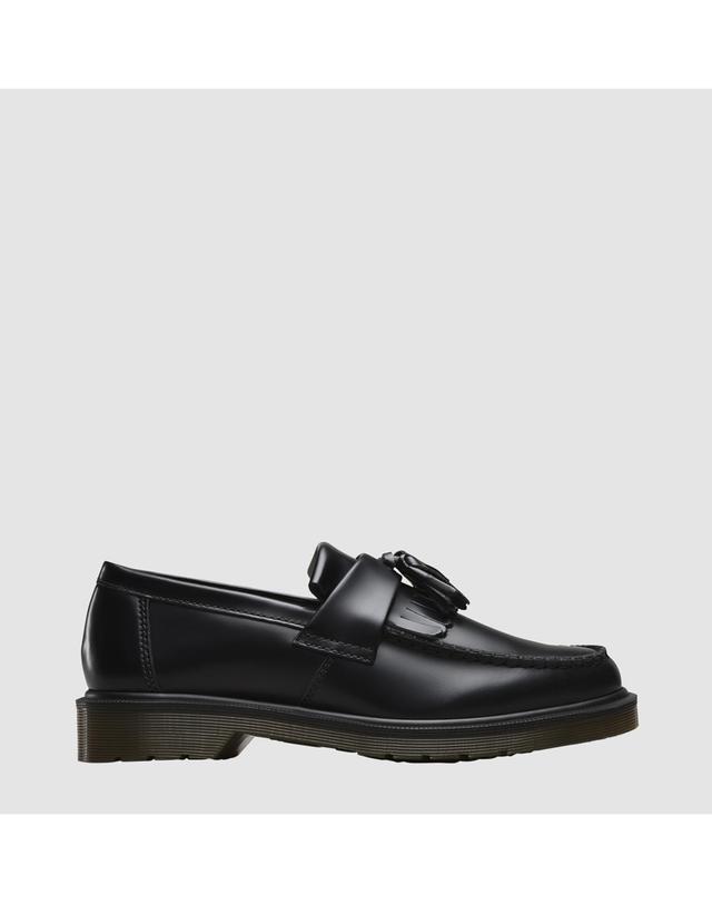 닥터마틴 [DR.MARTENS] Adrian Tassle Loafer BLACK POLISHED SMOOTH 블랙 상세