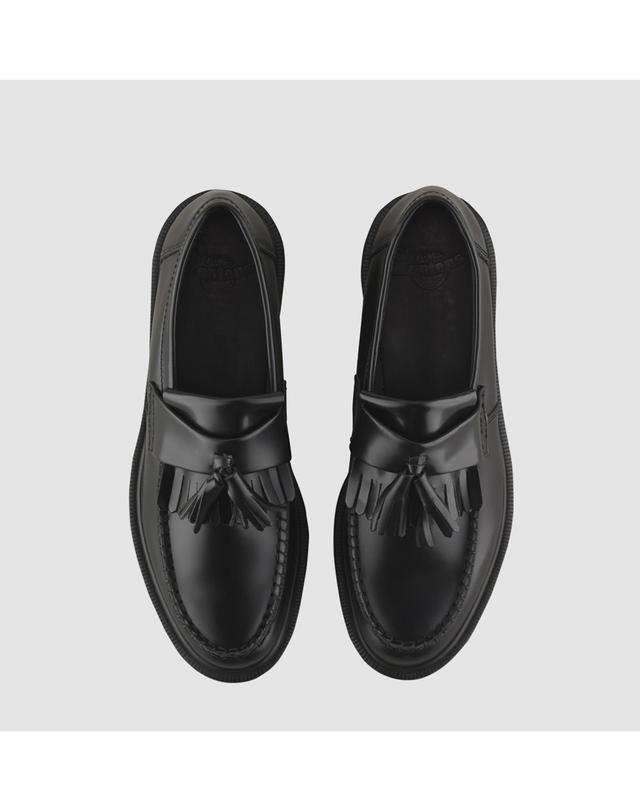 닥터마틴 [DR.MARTENS] Adrian Tassle Loafer BLACK POLISHED SMOOTH 블랙 상세
