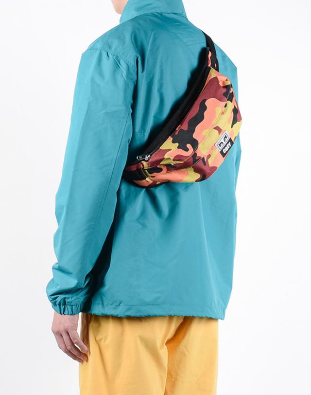 오베이 OBEY DROP OUT SLING BAG ORANGE FIELD CAMO / 드롭아웃 슬링팩 오렌지 카모 착용컷