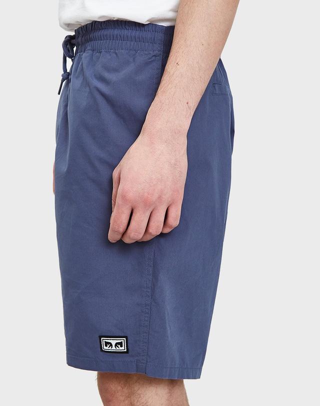 오베이 오베이 LEGACY SHORT III VINTAGE INDIGO 네이비 착용컷