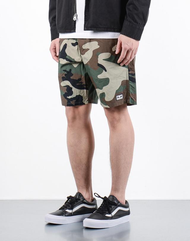 오베이 OBEY SUBVERSION SHORT FIELD CAMO / 서브버전 쇼트팬츠 카모 카키 착용컷