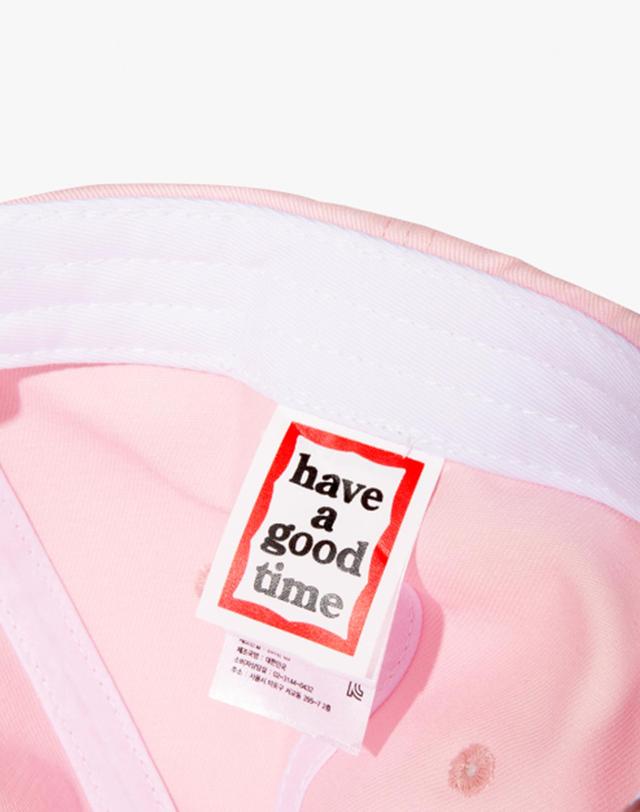 해브 어 굿 타임 [해브어굿타임] HAVE A GOOD TIME FRAME BALL CAP LIGHT PINK 밝은 핑크 상세