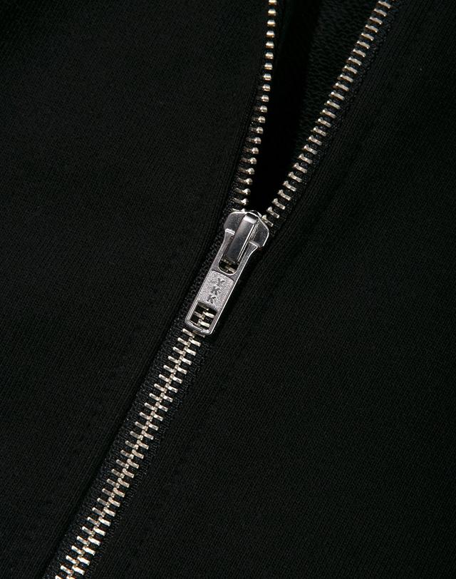해브 어 굿 타임 해브어굿타임 MINI FRAME ZIP-UP HOODIE_BLACK 블랙 착용컷