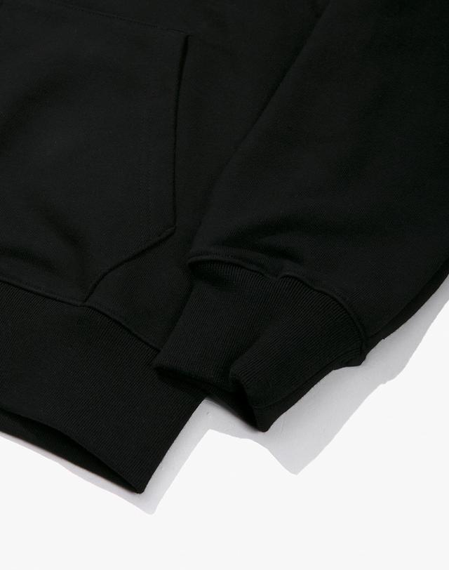 해브 어 굿 타임 해브어굿타임 MINI FRAME ZIP-UP HOODIE_BLACK 블랙 착용컷