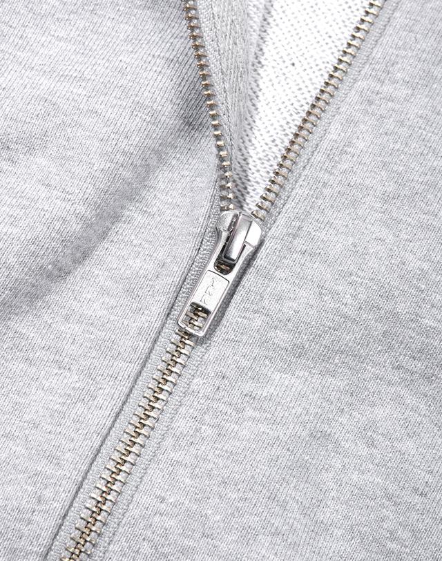 해브 어 굿 타임 해브어굿타임 MINI FRAME ZIP-UP HOODIE_HEATHER GREY 그레이 착용컷