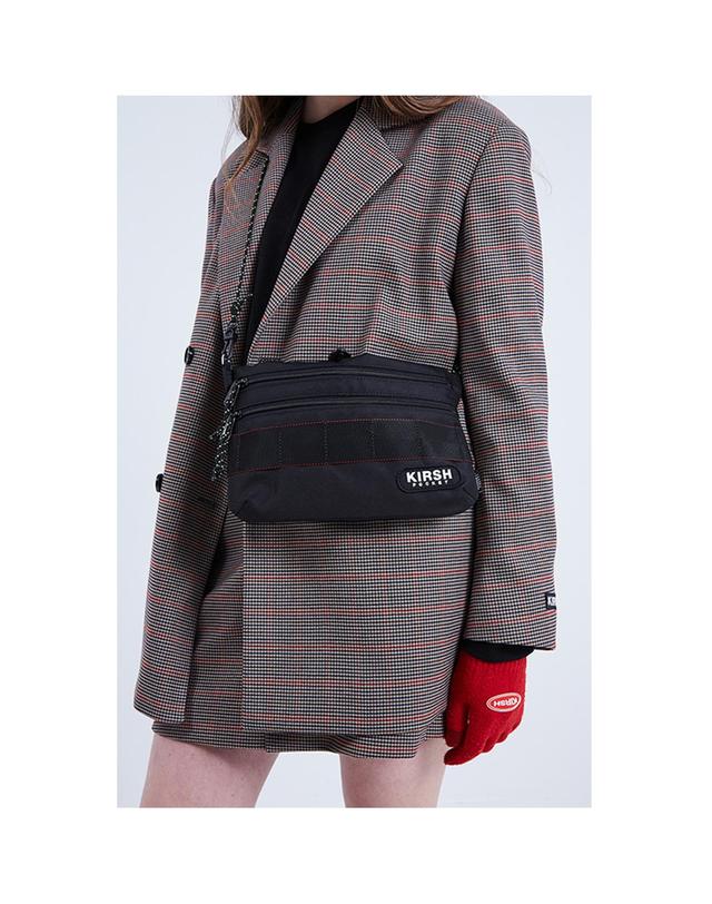 키르시 [즉시배송] POCKET SACOCHE HS [BLACK] / 포켓 사코슈 HS 블랙 착용컷