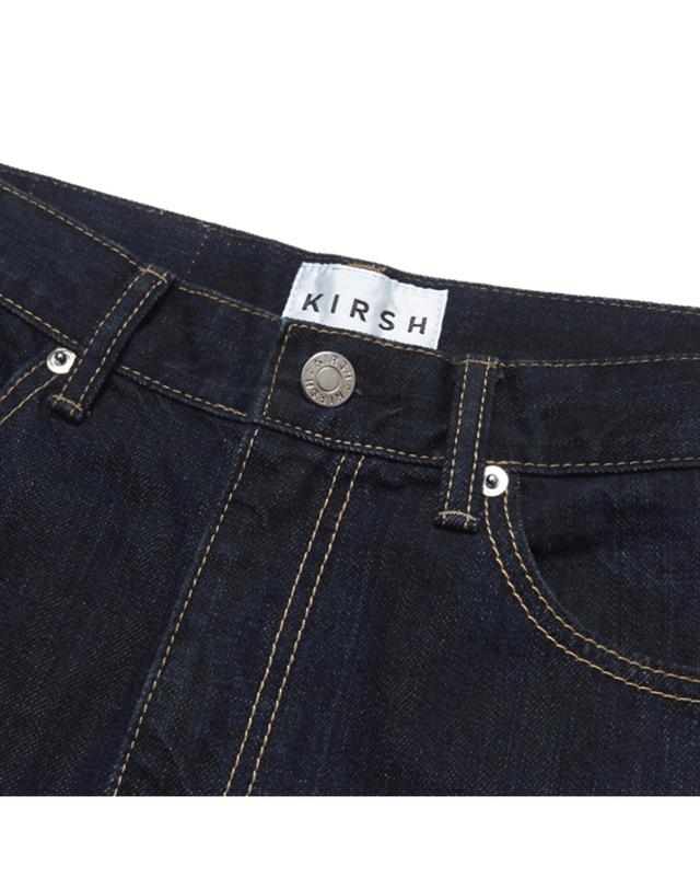 키르시 [즉시배송]WIDE SLIM PANTS HS [BLUE] / 와이드 슬림 팬츠 HS 블루 진한 블루 착용컷