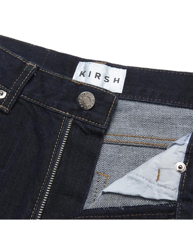 키르시 [즉시배송]WIDE SLIM PANTS HS [BLUE] / 와이드 슬림 팬츠 HS 블루 진한 블루 착용컷