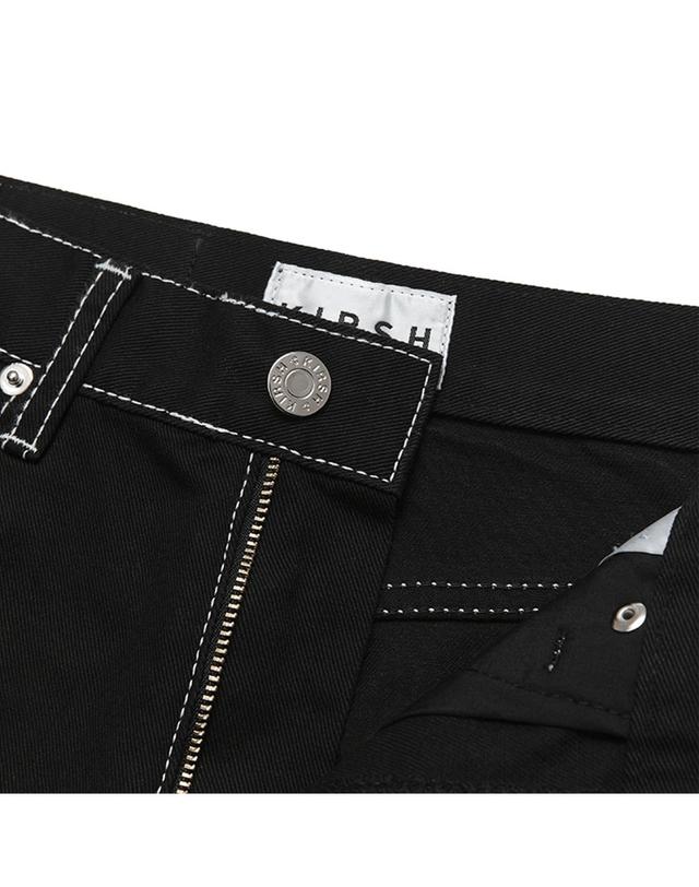키르시 [즉시배송] H-LINE SKIRT HS [BLACK] / 스커트 블랙 착용컷