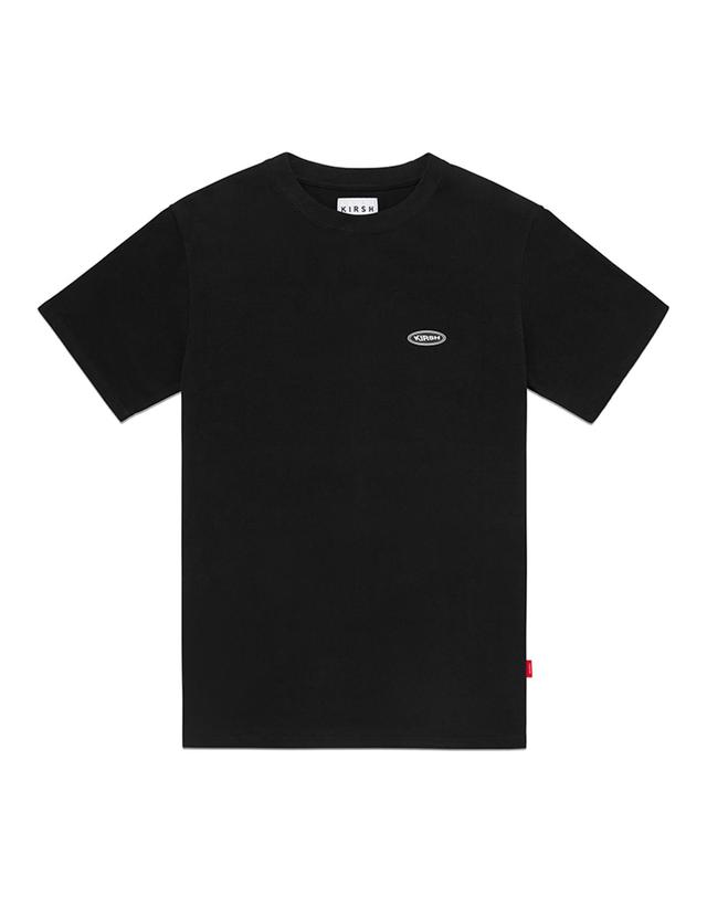 키르시 [즉시배송] CIRCLE LOGO T-SHIRT HS [BLACK] / 서클 로고 반팔 티셔츠 HS 블랙 착용컷