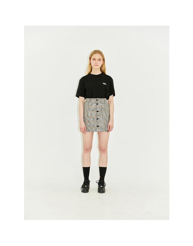 키르시 [즉시배송] CIRCLE LOGO T-SHIRT HS [BLACK] / 서클 로고 반팔 티셔츠 HS 블랙 상세