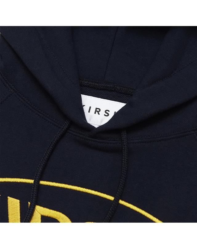 키르시 [즉시배송] CIRCLE LOGO HOODIE HS [NAVY] / 서클 로고 후디 HS 네이비 착용컷