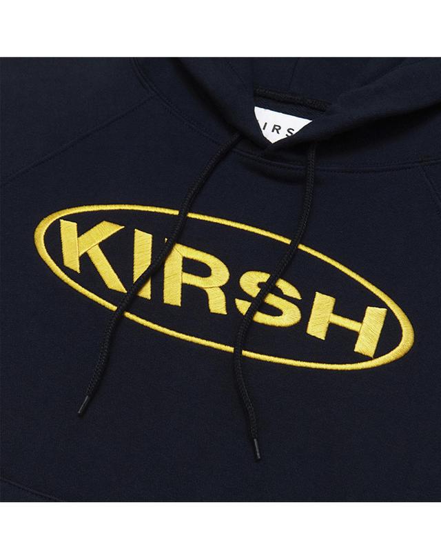 키르시 [즉시배송] CIRCLE LOGO HOODIE HS [NAVY] / 서클 로고 후디 HS 네이비 착용컷