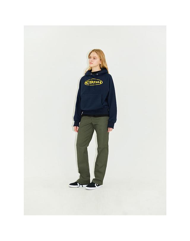 키르시 [즉시배송] CIRCLE LOGO HOODIE HS [NAVY] / 서클 로고 후디 HS 네이비 상세