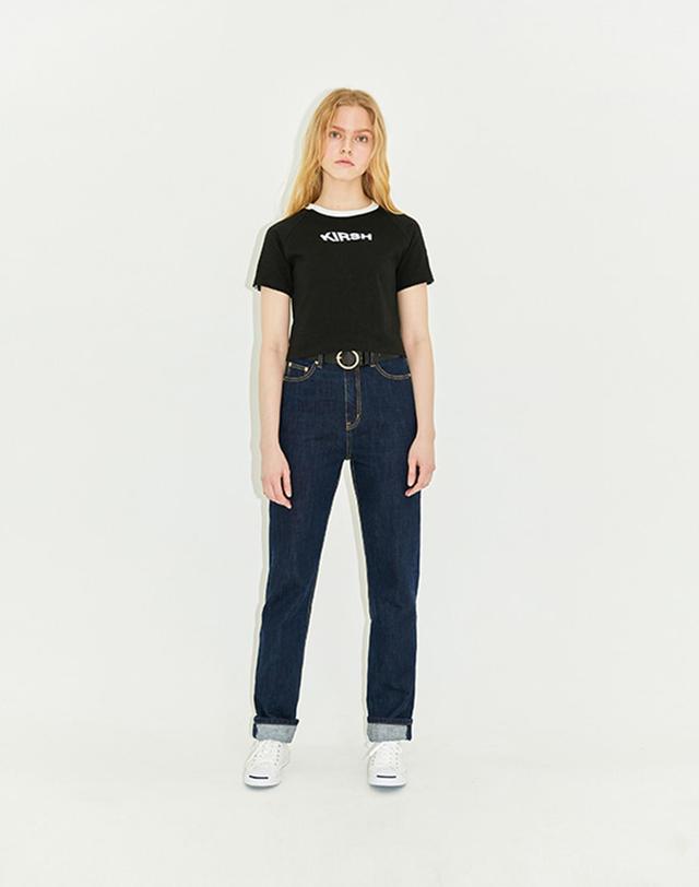 키르시 MATCH T-SHIRT HS [BLACK] 블랙 상세