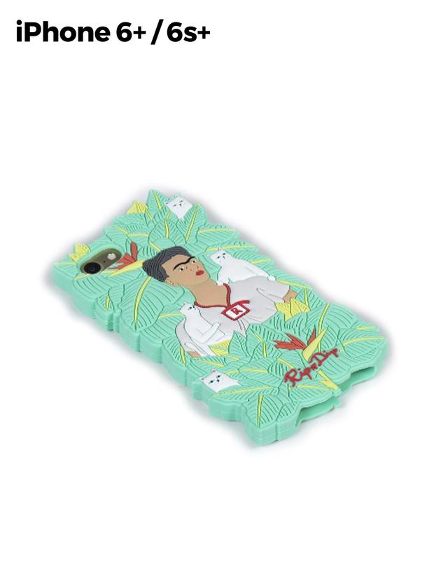 립 앤 딥 립앤딥 Nermal Portrait iPhone Case 6+/6s+ 초록 착용컷
