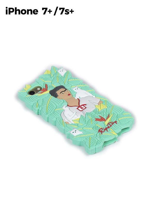 립 앤 딥 립앤딥 Nermal Portrait iPhone Case 7+/7s+ 초록 착용컷