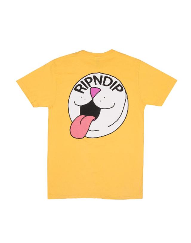 립 앤 딥 립앤딥 Pill Tee (Primrose Yellow) 노랑 착용컷