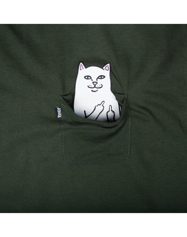 립앤딥 립 앤 딥 Lord Nermal L/S _ Hunter Green / 롱슬리브 긴팔티셔츠 진한 초록 착용컷