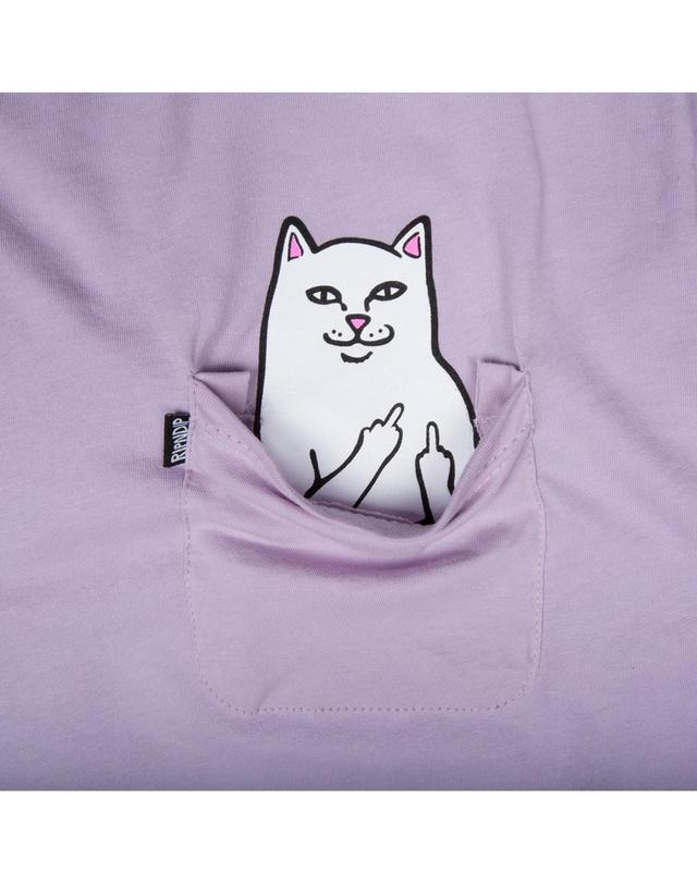 립앤딥 립 앤 딥 Lord Nermal L/S _ Lavender / 롱슬리브 긴팔티셔츠 밝은 바이올렛 착용컷