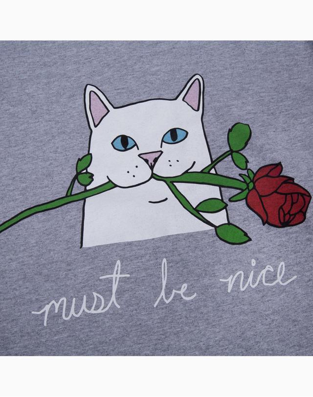 립앤딥 립 앤 딥 Romantic Nerm LS Heather Grey 그레이 착용컷