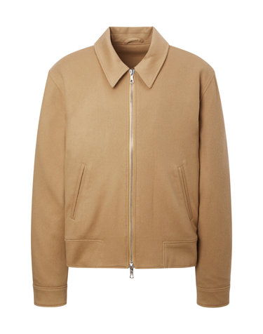 [OFFICINE GENERALE MEN] 세피아 단색 울캐시미어혼방 긴팔자켓