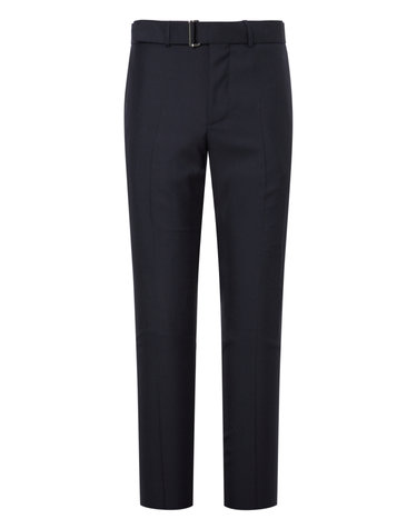 [OFFICINE GENERALE MEN] 네이비 스트랩 울 팬츠
