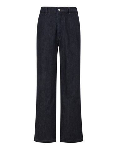 [OFFICINE GENERALE MEN] 네이비 워싱 면 데님팬츠