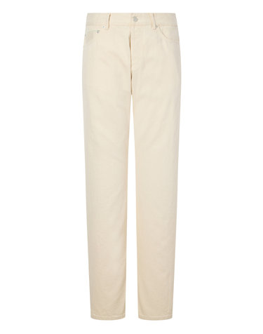 [OFFICINE GENERALE MEN] 크림 멜란지 면 데님팬츠
