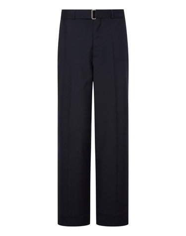 [OFFICINE GENERALE MEN] 네이비 단색 울 팬츠