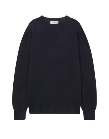 [OFFICINE GENERALE MEN] 네이비 단색 울 니트