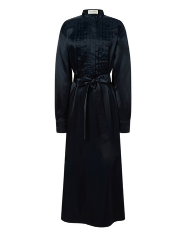 [OFFICINE GENERALE WOMEN] 네이비 스트랩 긴팔원피스