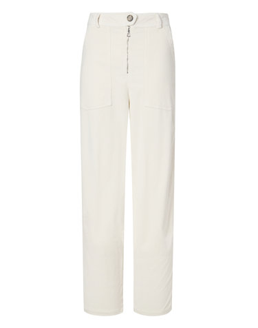 [OFFICINE GENERALE WOMEN] 크림 코듀로이 면혼방 팬츠