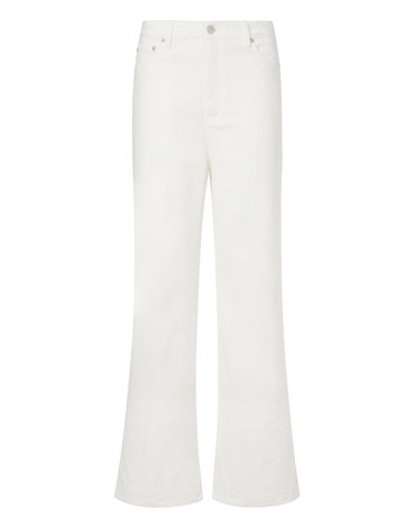 [OFFICINE GENERALE WOMEN] 크림 단색 면 팬츠