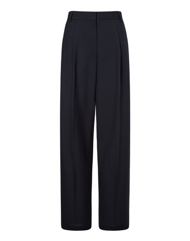[OFFICINE GENERALE WOMEN] 네이비 단색 울 팬츠