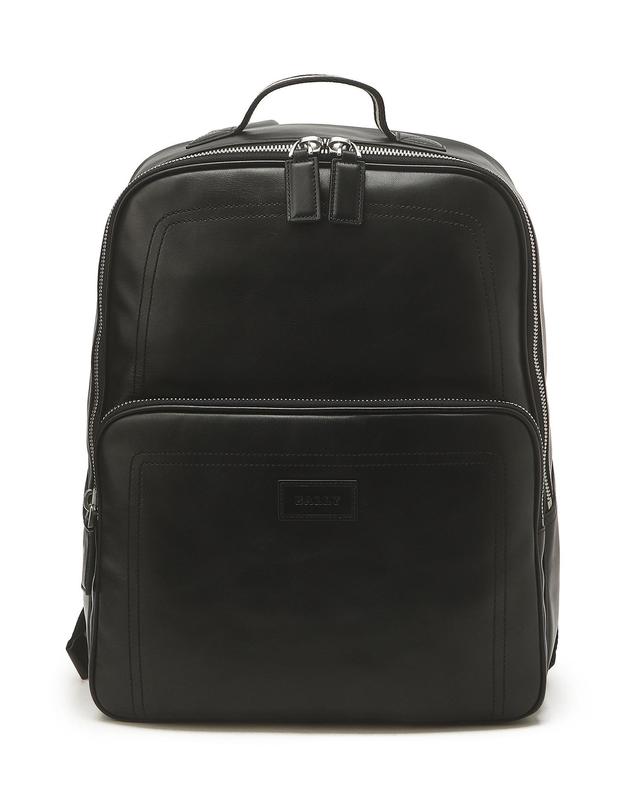 엘에프 직수입명품 발리 [BALLY] 블랙 TRANSFER 레더 백팩 착용컷