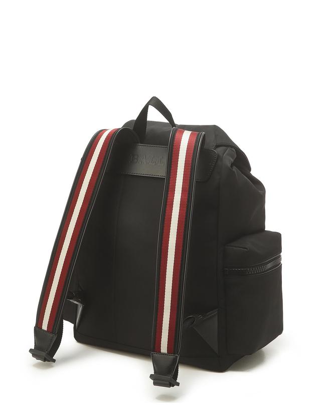 엘에프 직수입명품 발리 [BALLY] 블랙 CREW.T 크루 백팩 착용컷